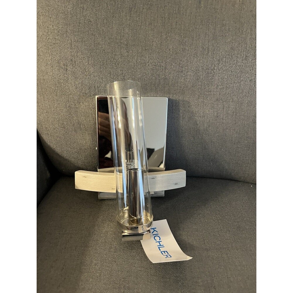 New without box chrome Kichler wall sconce 44287WWW Hardwired